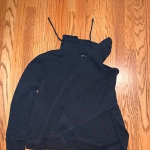 Black Bradny Melville Sweatshirt with Hood